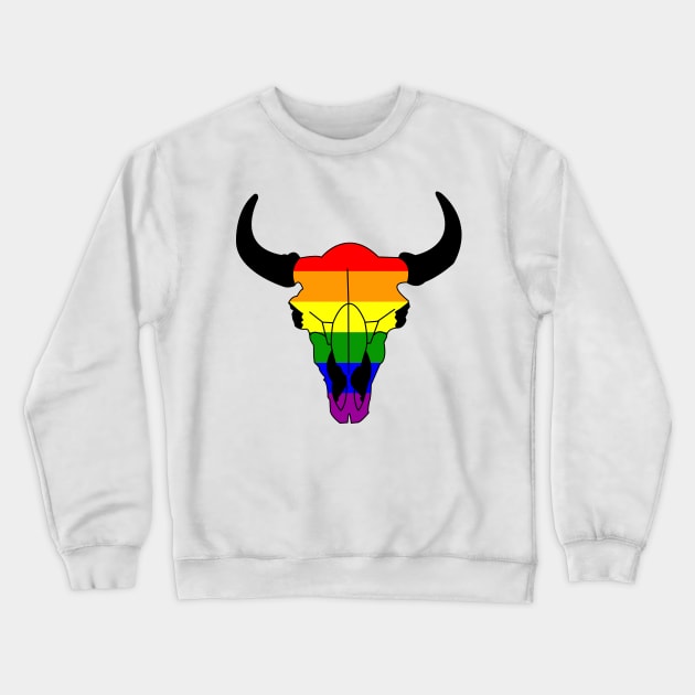 Bison Pride! Crewneck Sweatshirt by somekindofguru